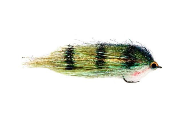 Pike Flies | Clydesdale Green Perch Size 1/0 Pike Fishing Pike Flies