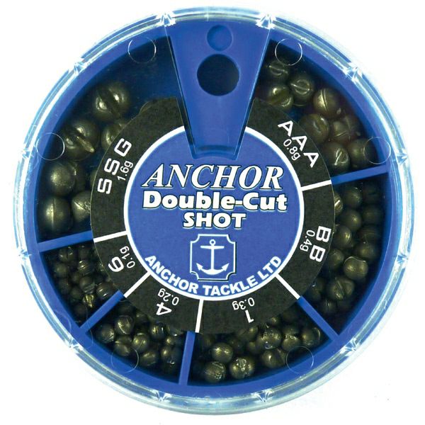 Weights | 6 Compartment Round Shot Dispenser Pike Fishing Weights